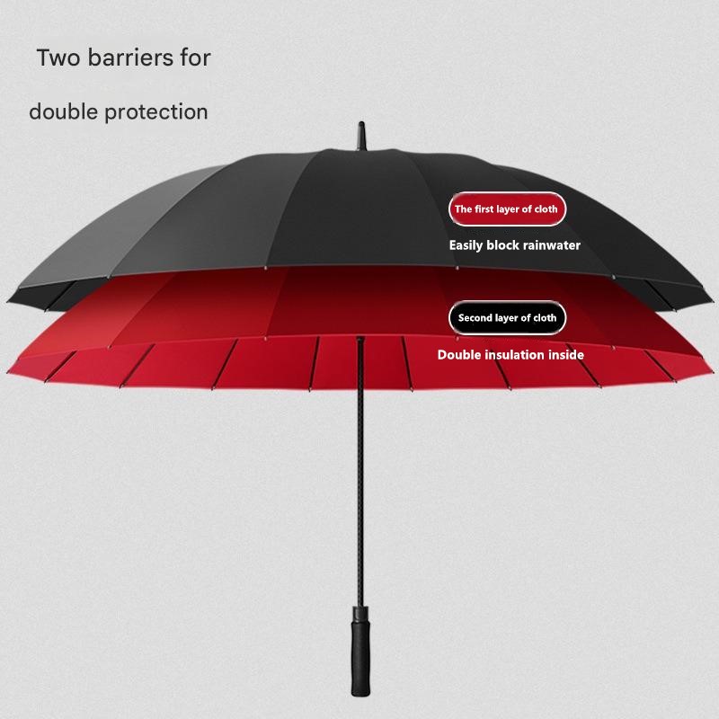 30 Inch 16 Ribs Automatic Doub - đánh giá và giá Golf Umbrella
