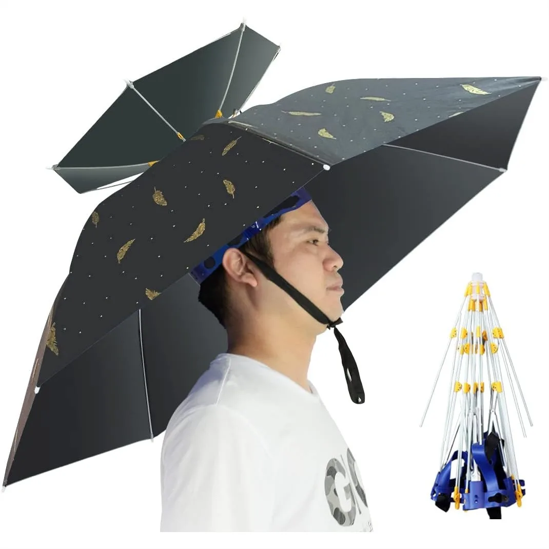 Umbrella Hat Folding Adjustabl - đánh giá và giá Golf Umbrella Large