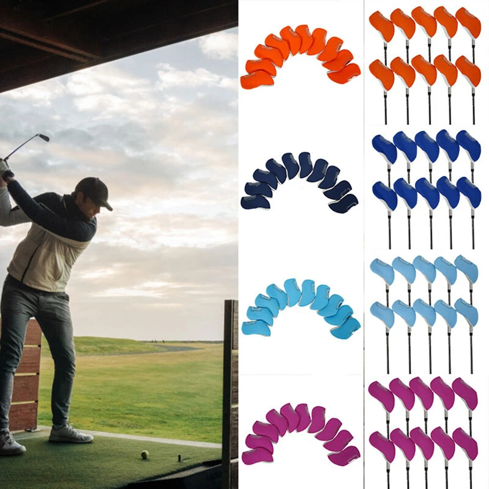 Clear Visible Head Covers 10Pc - đánh giá và giá Golf Clubs