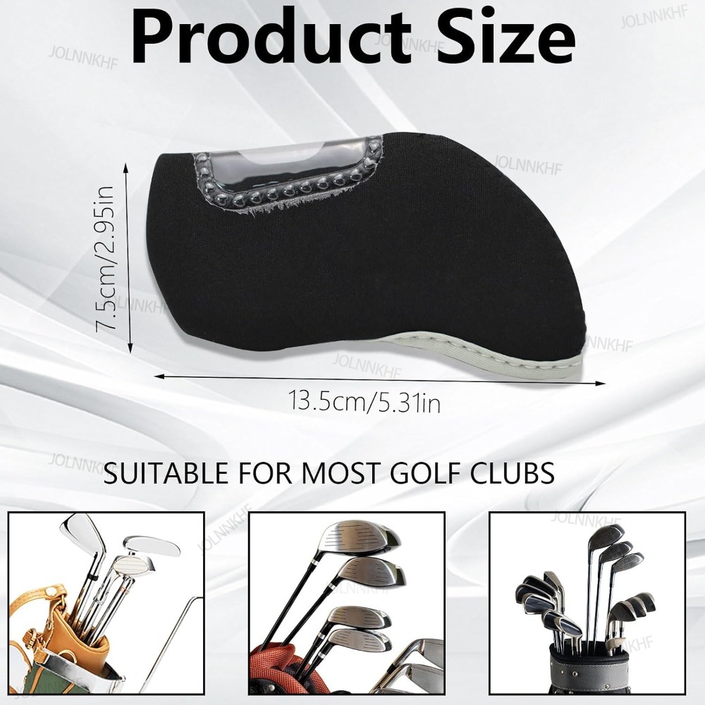 Clear Visible Head Covers 10Pc - đánh giá và giá Golf Clubs
