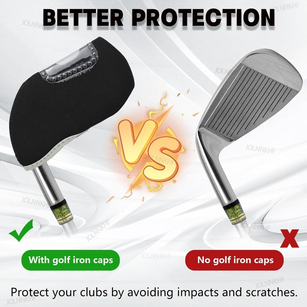 Clear Visible Head Covers 10Pc - đánh giá và giá Golf Clubs
