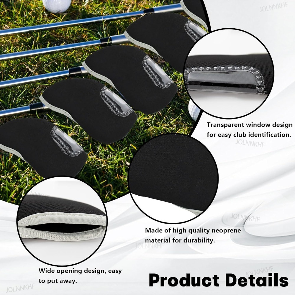Clear Visible Head Covers 10Pc - đánh giá và giá Golf Clubs
