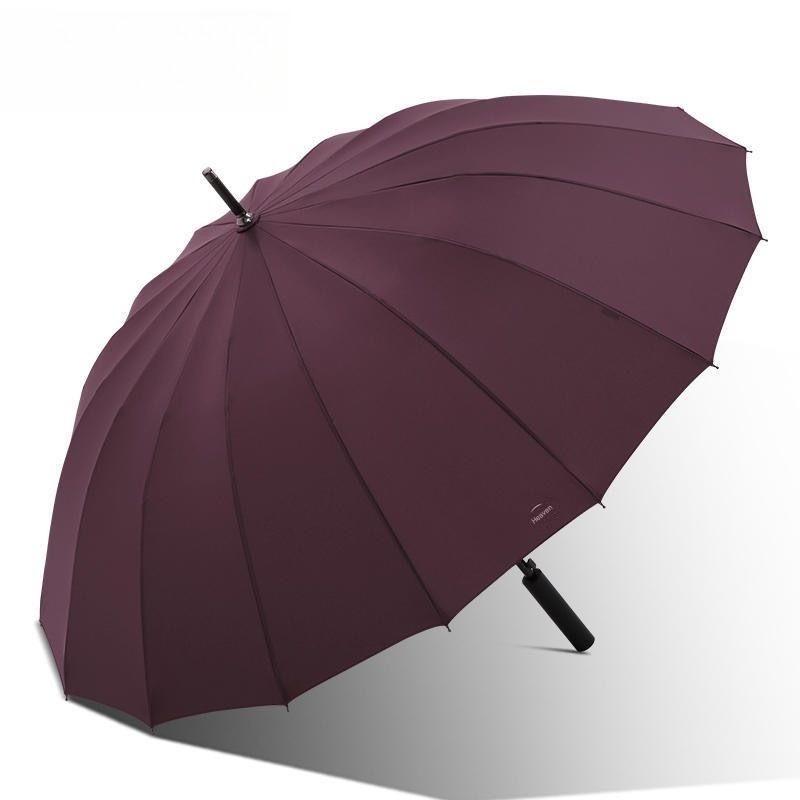 16-rib Steel Reinforced Long S - đánh giá và giá Golf Umbrella