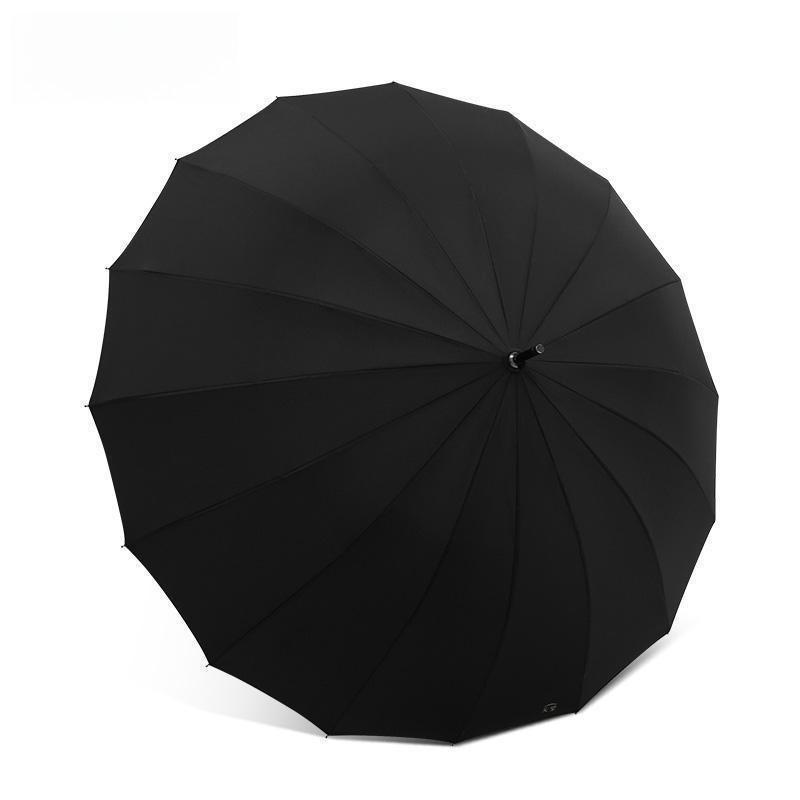 16-rib Steel Reinforced Long S - đánh giá và giá Golf Umbrella